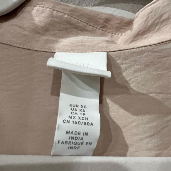 Long sleeve button down blouse oversized women’s - Picture 5 of 5